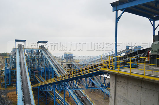 安陽中聯(lián)骨料有限公司條時產2*1200t/h砂石骨料生產線