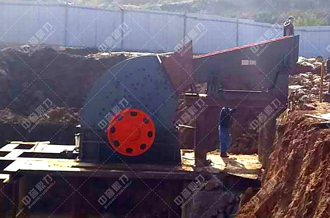 1510破碎機(jī)使用現(xiàn)場